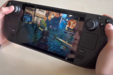 Valve携帯ゲーム機「Steam Deck」で『ウィッチャー3』を動作させる映像が公開 画像