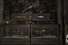 ドヴァキン魚を飼う。『スカイリムAE』新ティーザー公開 画像