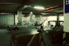 駐車場に飛び散る破片と煙、これがバレットタイムだ！『The Hong Kong Massacre』開発元の新作FPS最新テスト映像 画像