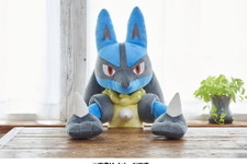 『ポケモン』高さ約120cmの「ぬいぐるみ 等身大ルカリオ」登場！予定数に達し次第、受付終了に 画像