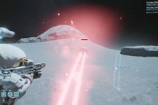 幻想的な月を探索しロボットとも戦う月面探索ACT『Moon Runner』Steamでストアページが公開 画像
