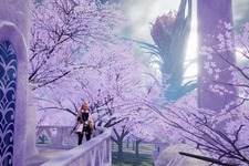 スクエニ新作ライフシムRPG『ハーヴェステラ』桜舞い散る春の街やキャラクターとの交流などの新情報が公開 画像