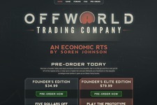 火星が舞台の経済RTS『Offworld Trading Company』正式発表、「Civ III」デザイナーSoren Johnson氏の最新作 画像