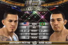 ジョゼ・アルドとアンソニー・ペティスの試合を収めた『EA Sports UFC』最新ゲームプレイ映像 画像
