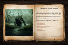 オープンワールドでテキストベースなRPG『The Secret of Darkwoods』Steamページ公開―ダークファンタジーな世界で真の英雄を目指し戦え 画像