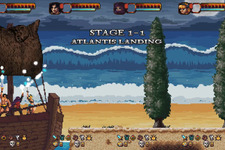 アーケードゲーム風ドット絵横スクACT『Abathor - Atlantis Landing』Steamページ公開―最大4人でプレイ可能 画像