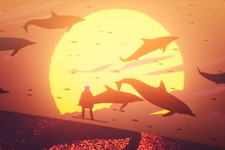 『ABZÛ』を手掛けたGiant Squid新作―スケボーのように砂漠を駆ける『Sword of the Sea』が発表！【PlayStation Showcase】 画像