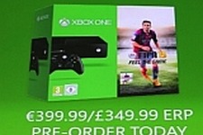 【GC 14】『FIFA 15』を同梱したXbox One本体が欧州向けに発表、Xbox向けに独占コンテンツも 画像