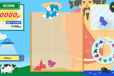 「千葉！滋賀！佐賀！」落ちモノ物理演算パズル『北海道ゲーム』Steamで発売―天から降り注ぐ都道府県をくっつけよう 画像