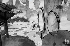 水墨山水画を跳び回るエンドレス・ジャンプアクション『点睛』Steamにてデモ版リリース！ 画像