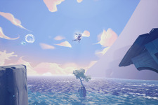 大空に浮かぶ遺跡をワイヤーアクションやウォールランで駆け抜ける爽快感満載の3Dプラットフォーマー『Skystrider』Steamでデモ版公開 画像