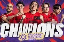 初代王者が3年ぶりにその座を奪還！『VALORANT』世界大会「VCT Masters Madrid」優勝はSentinels―TenZは2度目の世界王者に 画像