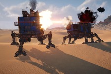 自分だけの動く基地を組み立て砂漠で戦うPvPvE『SAND』ゲームプレイ映像！ベータテストは夏開催 画像