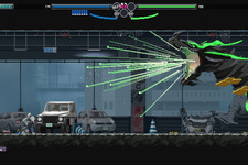 美麗ピクセルアートのメトロイドヴァニア『ブレードキメラ』PC向けの最新体験版公開！魔都・オオサカで“記憶を失った妖魔ハンター”が魔剣と共に妖魔や己の過去に立ち向かう 画像