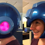 被れる『ロックマン』ヘルメットレプリカの新たな写真公開―細部の仕様も明らかに