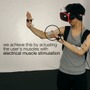 VR内で触感を再現する新デバイス研究が公開―電気筋肉刺激で触れる感覚を再現