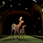 2匹の鹿が廃墟を往く…新作ADV『Way To The Woods』2年越しトレイラー映像が披露