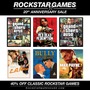 Rockstar 20周年記念セール開催中―『Bully』『GTA』シリーズや各アパレルなどが最大40％オフ