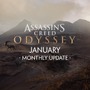 『アサシン クリード オデッセイ』1月のアップデートを紹介する開発映像―『オリジンズ』のアヤも参戦
