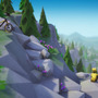 ローポリ調自転車レース『Lonely Mountains: Downhill』現地時間10月23日発売決定！―自分次第のルートでスリリングな山下り