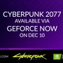 GOG.com版『サイバーパンク2077』発売日から「GeForce NOW」によるクラウドストリーミングゲームプレイに対応へ