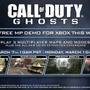 Xbox 360とXbox Oneで『Call of Duty: Ghosts』のフリーマルチプレイデモがJST3月8日から実施