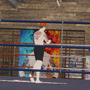 VRCボクシングの練習風景。