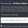 「Humble Halloweekly Bundle」が開催中、『PAYDAY 2』ハロウィンマスクの無料配信も