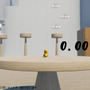 床に落ちても3秒までなら大丈夫！バナナジャンプACT『3秒ばなな』Steamでリリース―3秒以上床に触れずにダイニングテーブルを目指せ