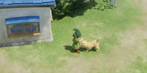 『ドラクエ7』リメイクのデモ版で「犬を撫でよう！」公式Xも海外ミームに参戦 画像