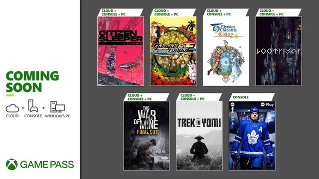 時代劇ACT『Trek to Yomi』やアクションRPG『百英雄伝 Rising』他計4本新作追加予定！「Xbox/PC Game Pass」5月前半対応リスト公開 画像