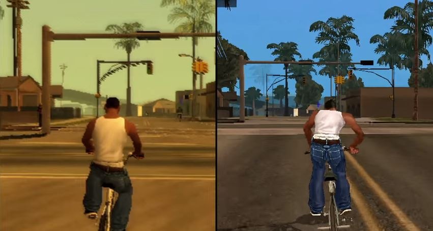 Gta Sa Ps2 Ps4移植版とps3リマスター版のフレームテスト比較映像 Game Spark 国内 海外ゲーム情報サイト