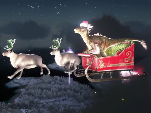 恐竜サンタがやってくる Ark Survival Evolved にてクリスマスイベント開催 Game Spark 国内 海外ゲーム情報サイト