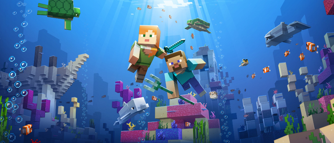 マインクラフト Java Edition 新バージョン1 13 Update Aquatic 配信 海底遺跡や難破船などが追加 Game Spark 国内 海外ゲーム情報サイト