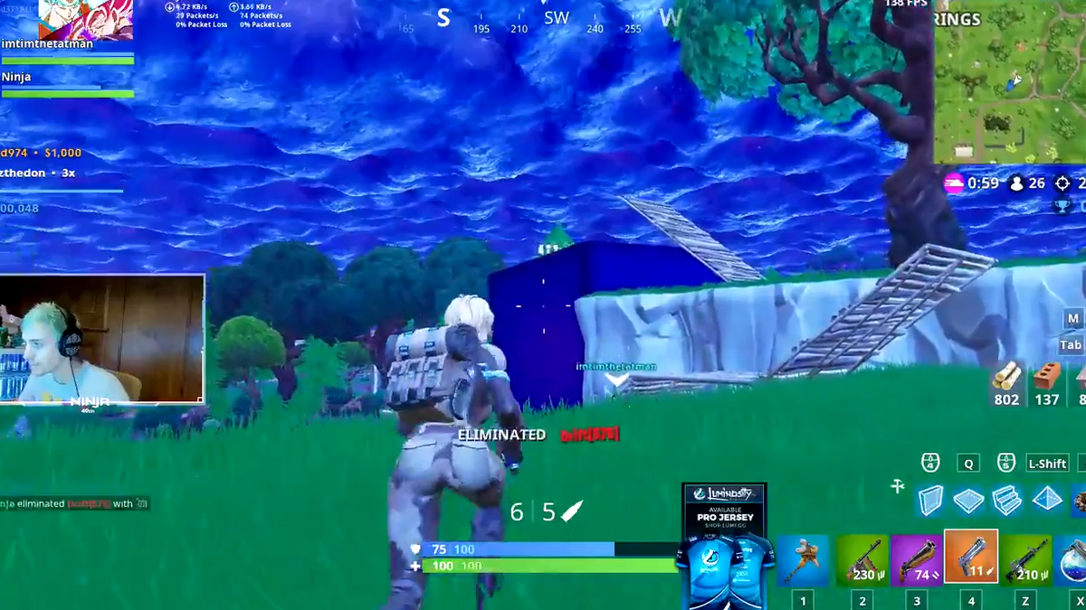 フォートナイト Ninjaが キューブ を利用したトンデモキルを披露 こんな使い方があるとは Game Spark 国内 海外ゲーム情報サイト フォートナイト Ninjaが キューブ を利用したトンデモキルを披露 こんな使い方があるとは Game Spark 国内 海外ゲーム情報サイト