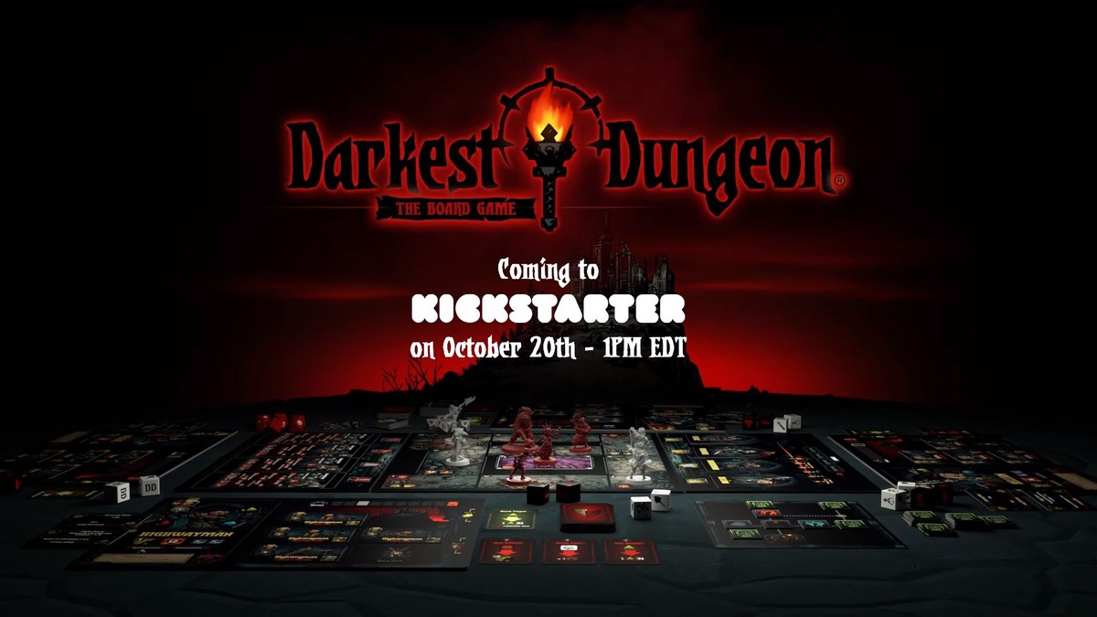 ボードゲーム版 Darkest Dungeon のkickstarterがたった一日で100万ドル以上を調達して成功 Game Spark 国内 海外ゲーム情報サイト