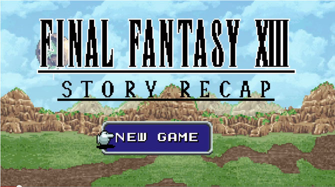 ドット絵でストーリーを振り返り ライトニング リターンズ Ffxiii 海外向けレトロトレイラー Game Spark 国内 海外ゲーム情報サイト ドット絵でストーリーを振り返り ライトニング リターンズ Ffxiii 海外向けレトロトレイラー Game Spark 国内 海外ゲーム情報サイト