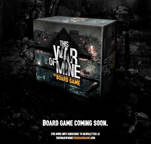 戦時下の市民を描くADV『This War of Mine』がボードゲームに