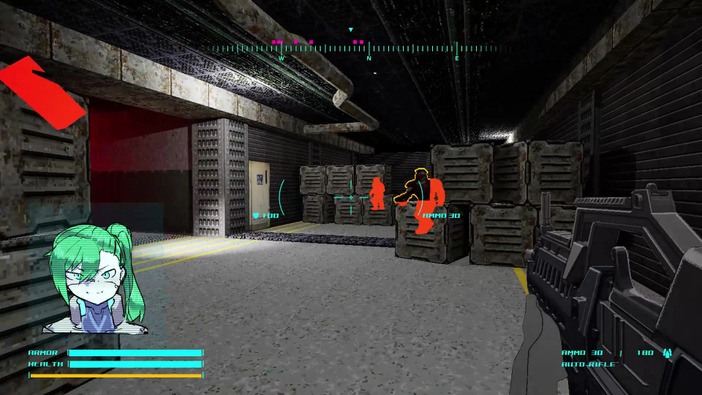 ふと下を向いて、身体を見て照れる―サイバーパンクFPS『MISHA』短い映像に国内外から大反響