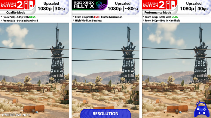 「スイッチ2」vs「ROG Xbox Ally X」の性能比較。スペック的に優位なのは？