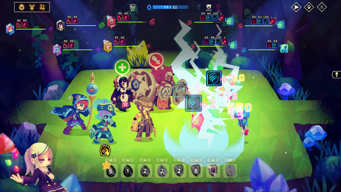 宝石オートバトルローグライク続編『ビビッドワールド』11月5日発売決定！2人でのオンライン協力プレイにも対応