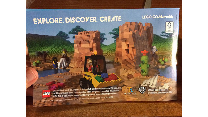 マイクラ風のLEGO新作ゲーム『LEGO Worlds』開発中か―玩具説明書にイメージ掲載