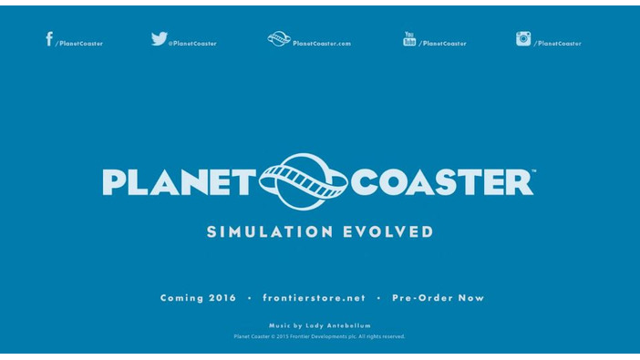 【E3 2015】テーマパーク経営シム『Planet Coaster』発表―トレイラーも