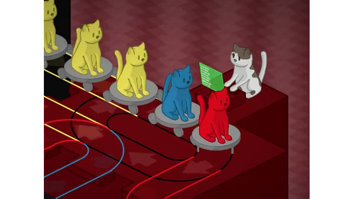 猫列車が走る新作パズル『The Cat Machine』がSteam Greenlightに登場