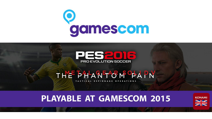 『MGS V: TPP』と『PES 2016』がgamescom 2015にて初のプレイアブル出展