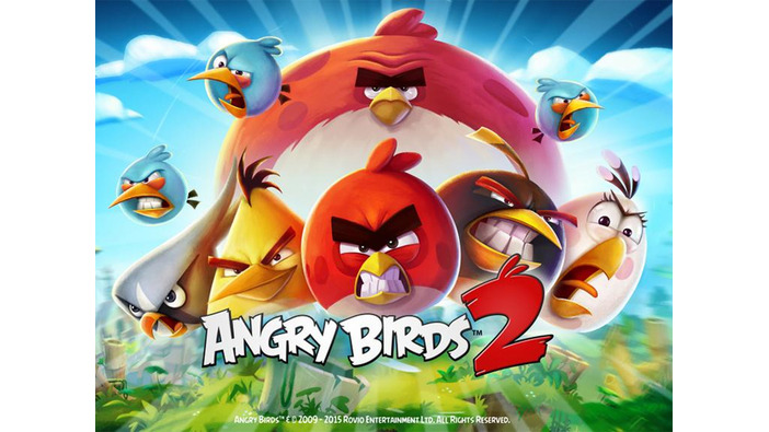 シリーズ最新作『Angry Birds 2』が僅か12時間で100万ダウンロードを達成