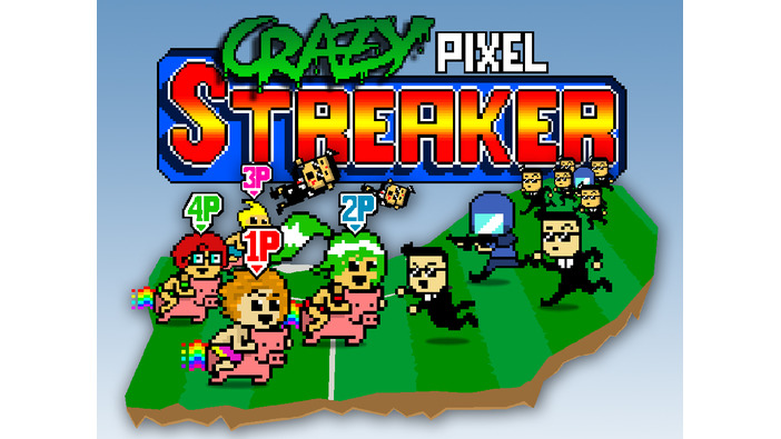 半裸で競技場に乱入する『Crazy Pixel Streaker』がSteam Greenlight通過