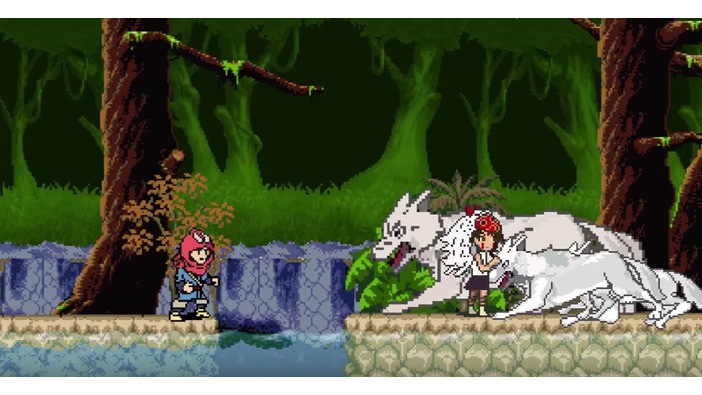 「もののけ姫」を再現！8bitゲーム風映像シリーズ最新作―あの名シーンも