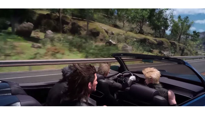 『FFXV』海外向けトレイラーが公開―ノクトたちの移動に欠かせないドライブ要素にフォーカス