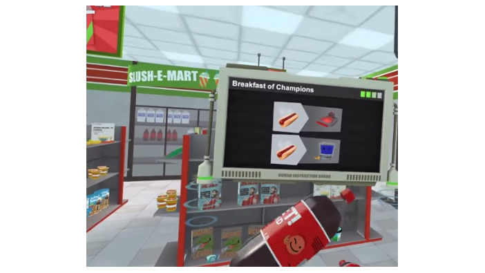 VRで労働体験！『Job Simulator』破天荒過ぎるコンビニ編プレイ映像がお披露目